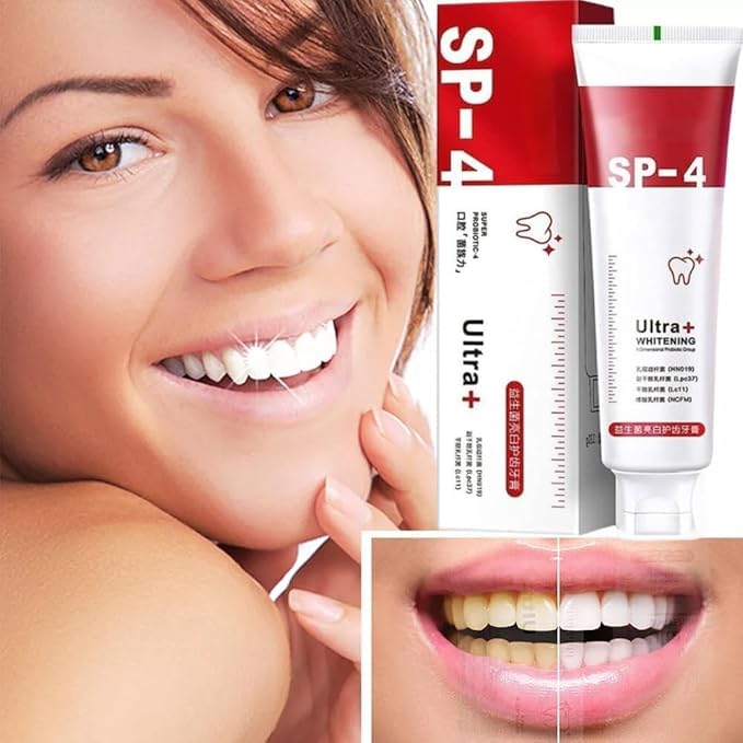 🔥SP4 Ultra Whitening Probiotic Toothpaste Buy 1 Get 1 Free 🔥