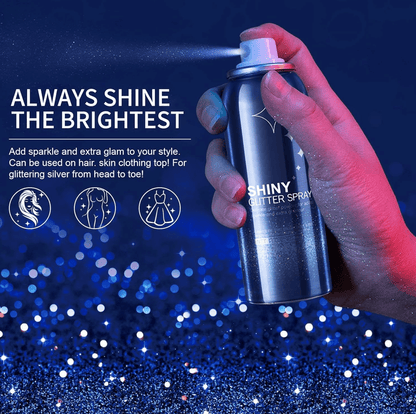 💖Waterproof Glitter Spray Stage Party Hair and Clothes (Pack of