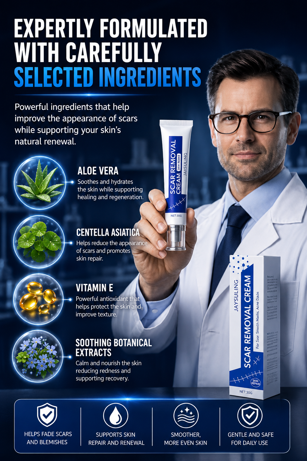 ScarSmooth™- Great for all types of marks | BUY 1 GET 1 FREE