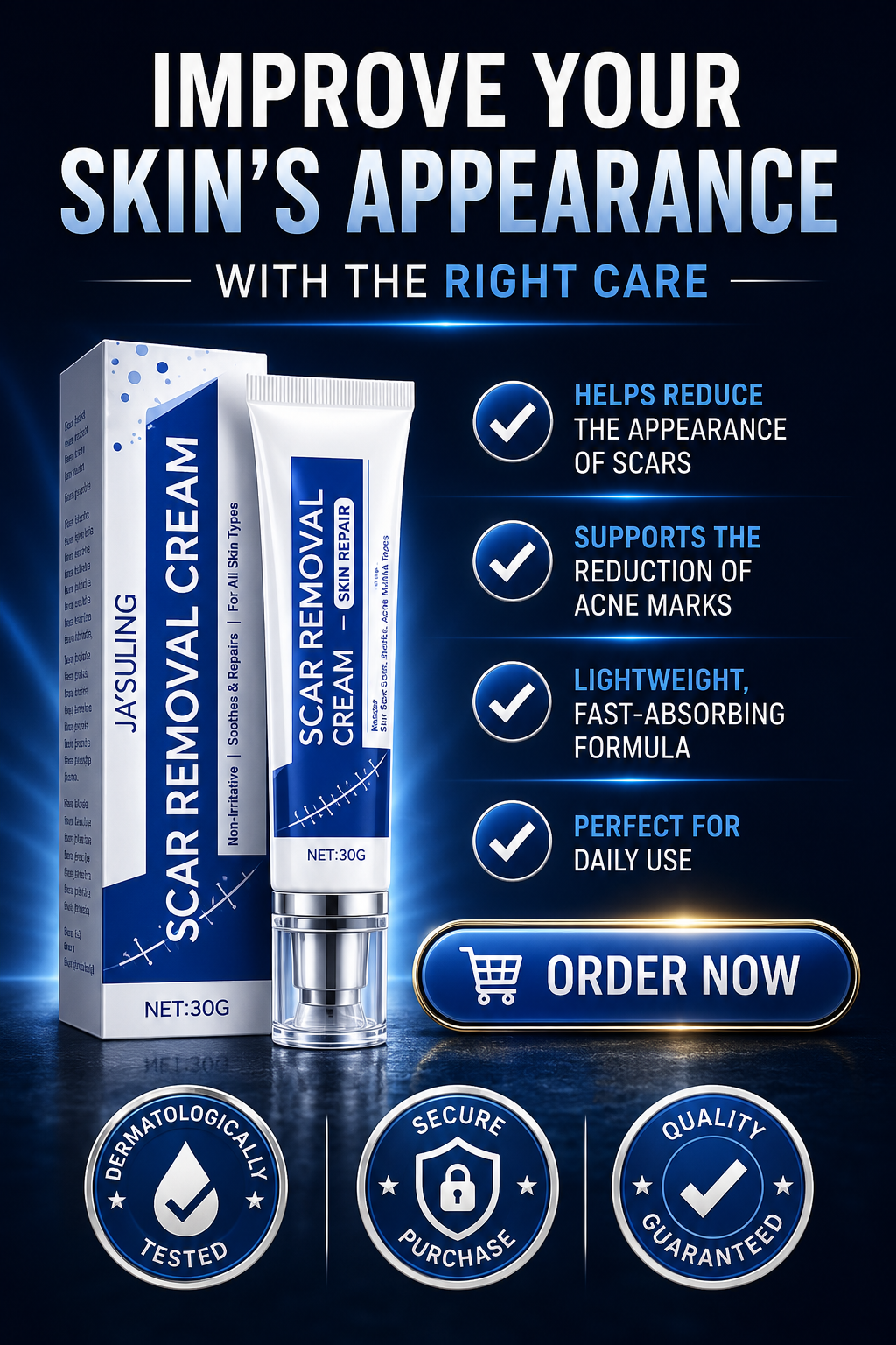 ScarSmooth™- Great for all types of marks | BUY 1 GET 1 FREE