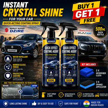 Advanced Car Quick-Acting Coating Agent Spray Kit 🚗✨ | BUY 1 GET 1 FREE