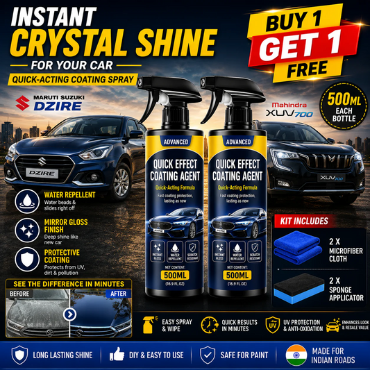 Advanced Car Quick-Acting Coating Agent Spray Kit 🚗✨ | BUY 1 GET 1 FREE