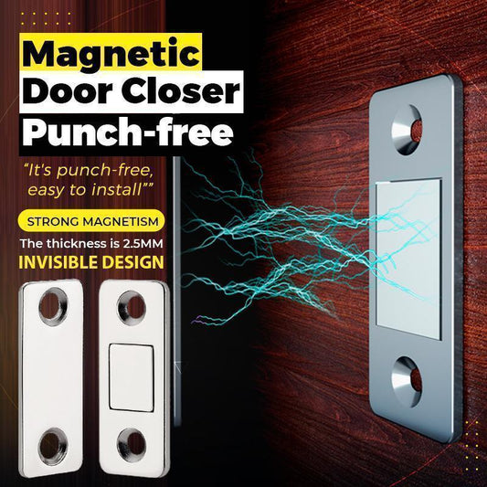 Non-Perforated Magnetic Door Closer | 🚪 BUY 3 GET 3 FREE! 🔥